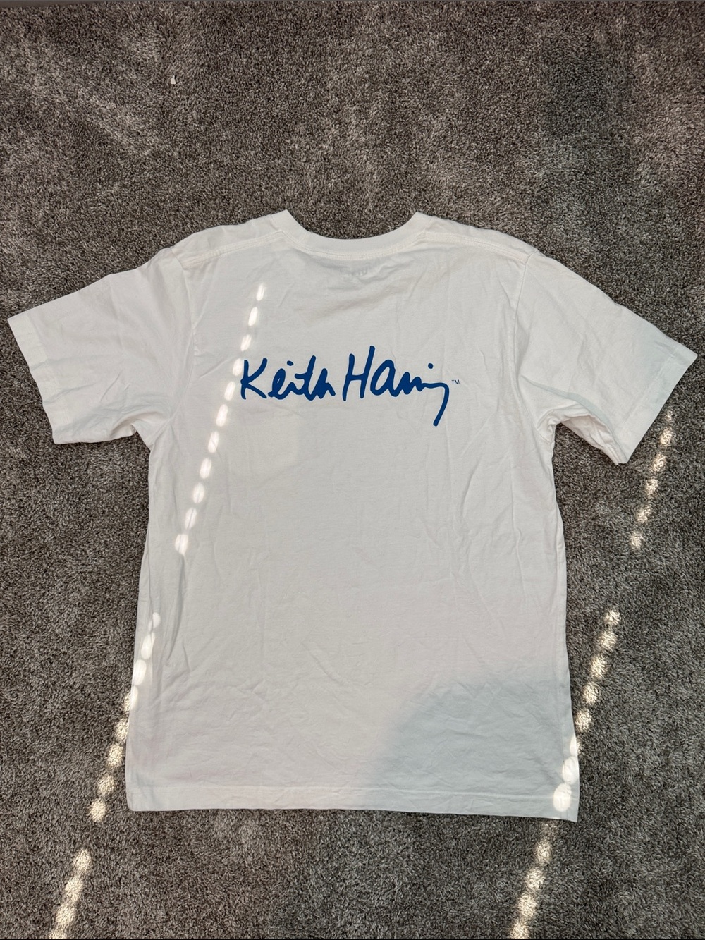 Uniqlo Keith Haring White Pocket T-Shirt - Picture 2 of 5